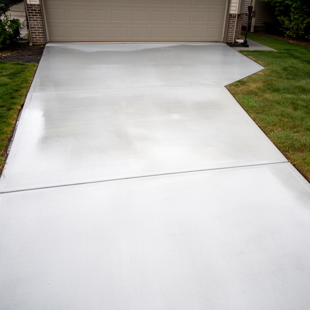 Driveway Pressure Wash – after